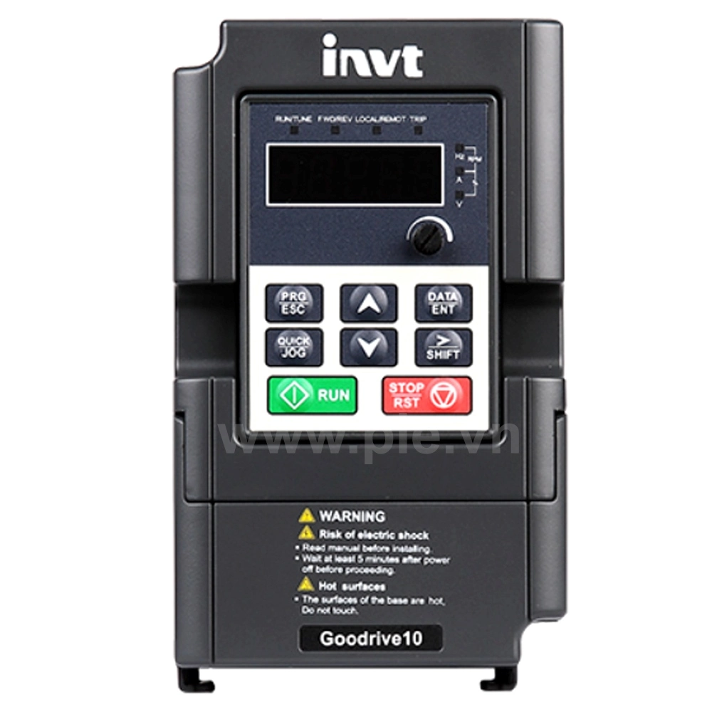 Biến tần INVT GD10-2R2G-S2-B 1 pha 2.2kW 3HP